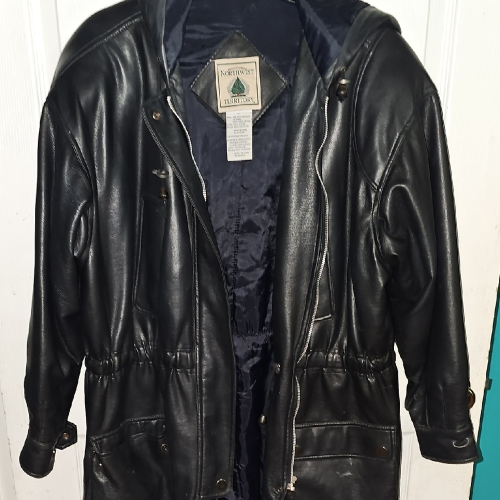 Nordstrom Men's Black Military Coat